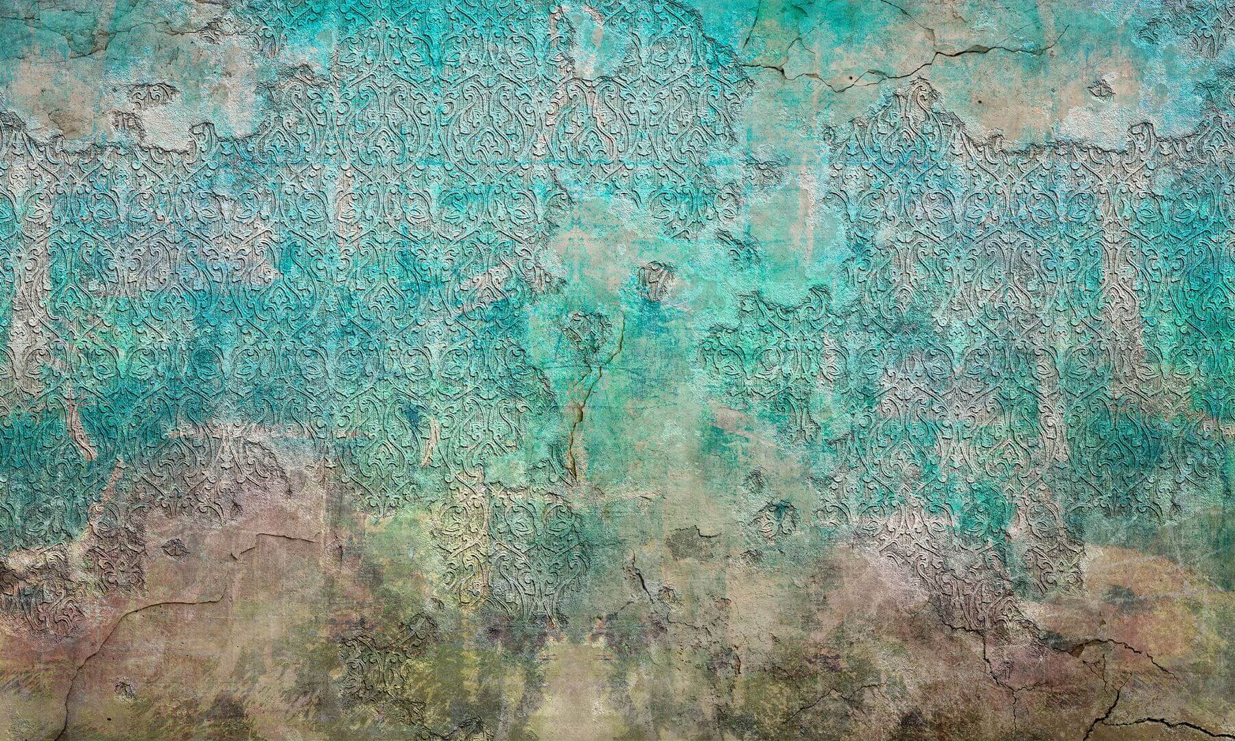 Fototapeta ornament i beton Wonderwall Antal 35044708