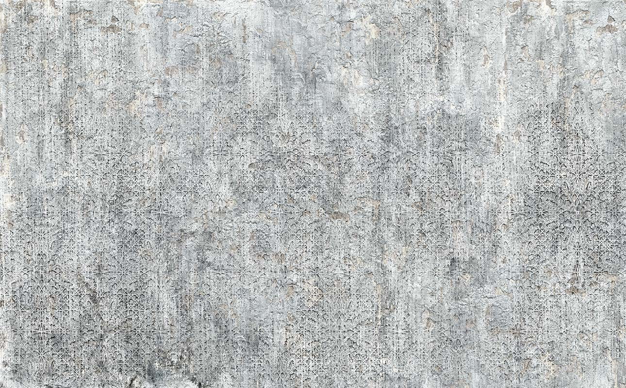 Fototapeta ornament i beton Wonderwall Amber 35047301