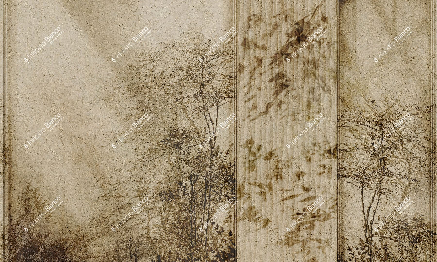 Fototapeta roślinna Inkiostro Bianco DAHLIA INKRCAI2301 Flow