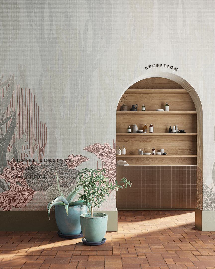 Fototapeta podwodna roślinność Inkiostro Bianco MARINE SUOND INKRRIA2302 Flow