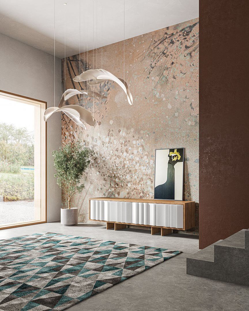 Fototapeta roślinna Inkiostro Bianco SPRINKLE INKRCSK2302 Flow