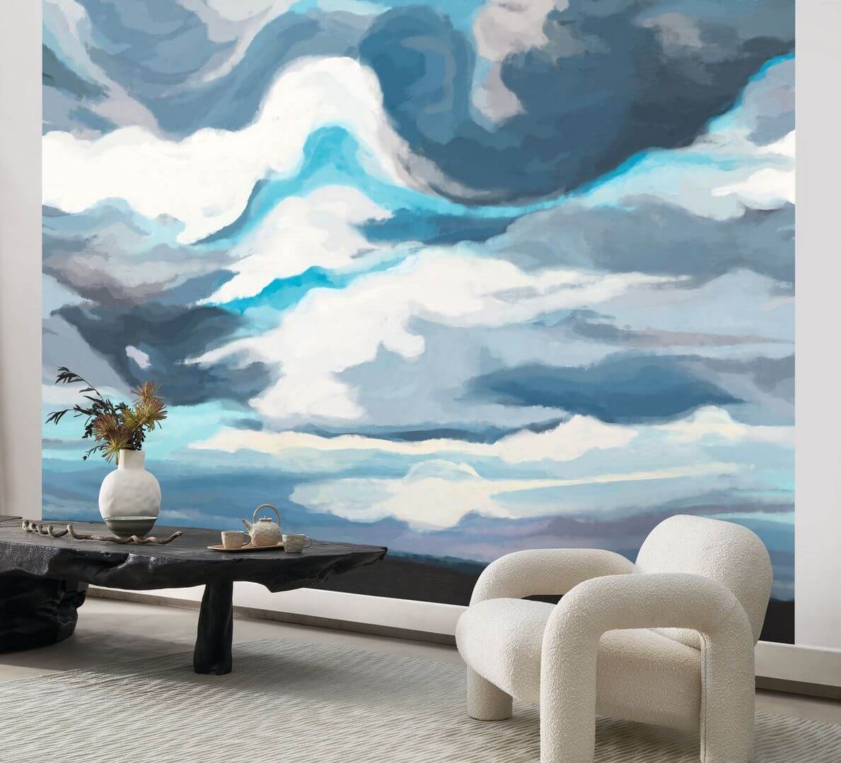 Mural chmury Casadeco WDWS 88886210 S Cirrus WonderWalls