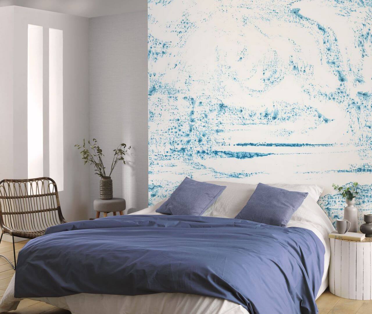 Mural abstrakcyjny Casadeco WDWS 88896112 L Blotter WonderWalls