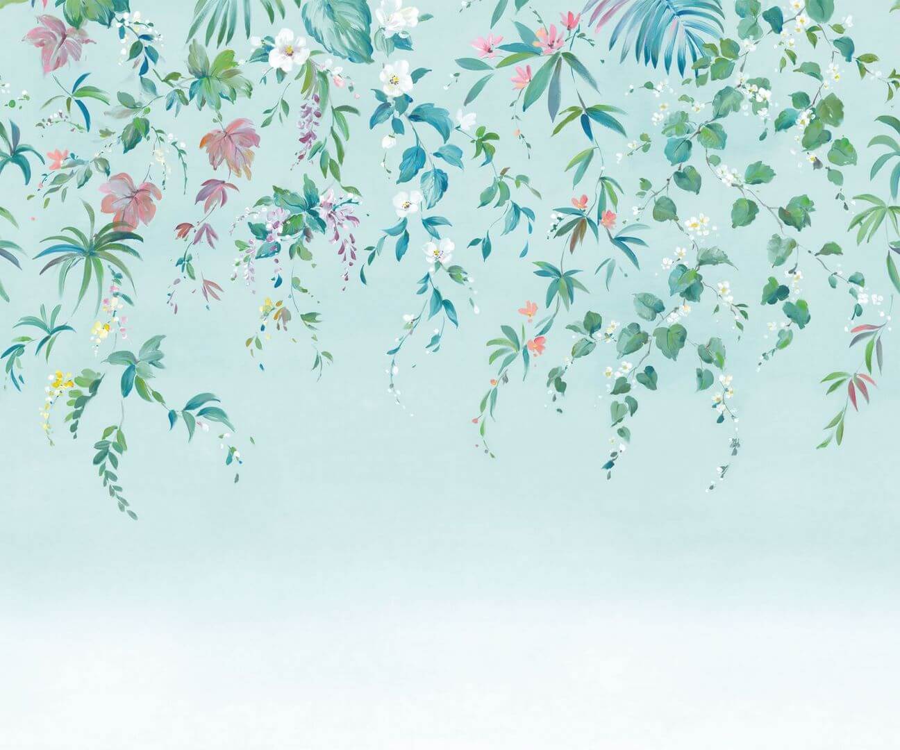 Mural roślinny Casadeco WDWS 89166707 S Ronde Vegetale WonderWalls