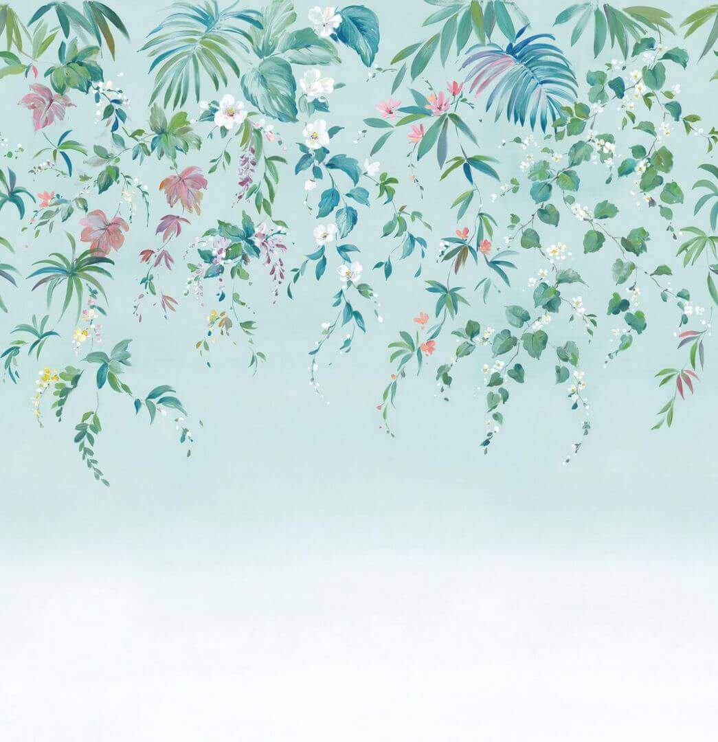 Mural roślinny Casadeco WDWS 89166709 L Ronde Vegetale WonderWalls