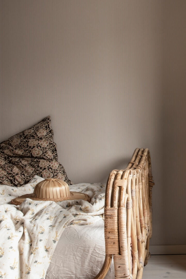 Tapeta prążki Sandberg S10289 Rand Terracotta Essentials