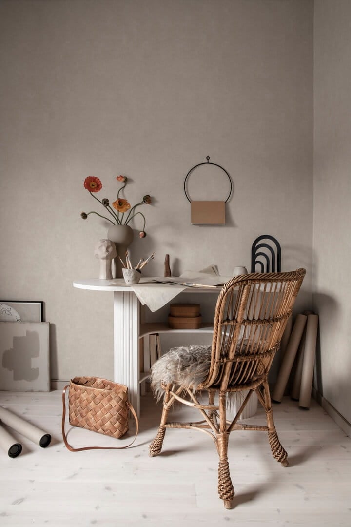 Tapeta jak tynk Sandberg S10292 Kalk Sandstone Essentials