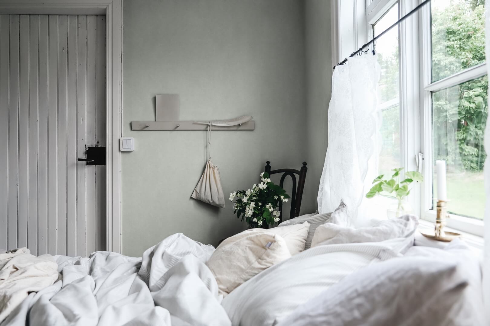 Tapeta jak tynk Sandberg S10294 Kalk Garden Green Essentials