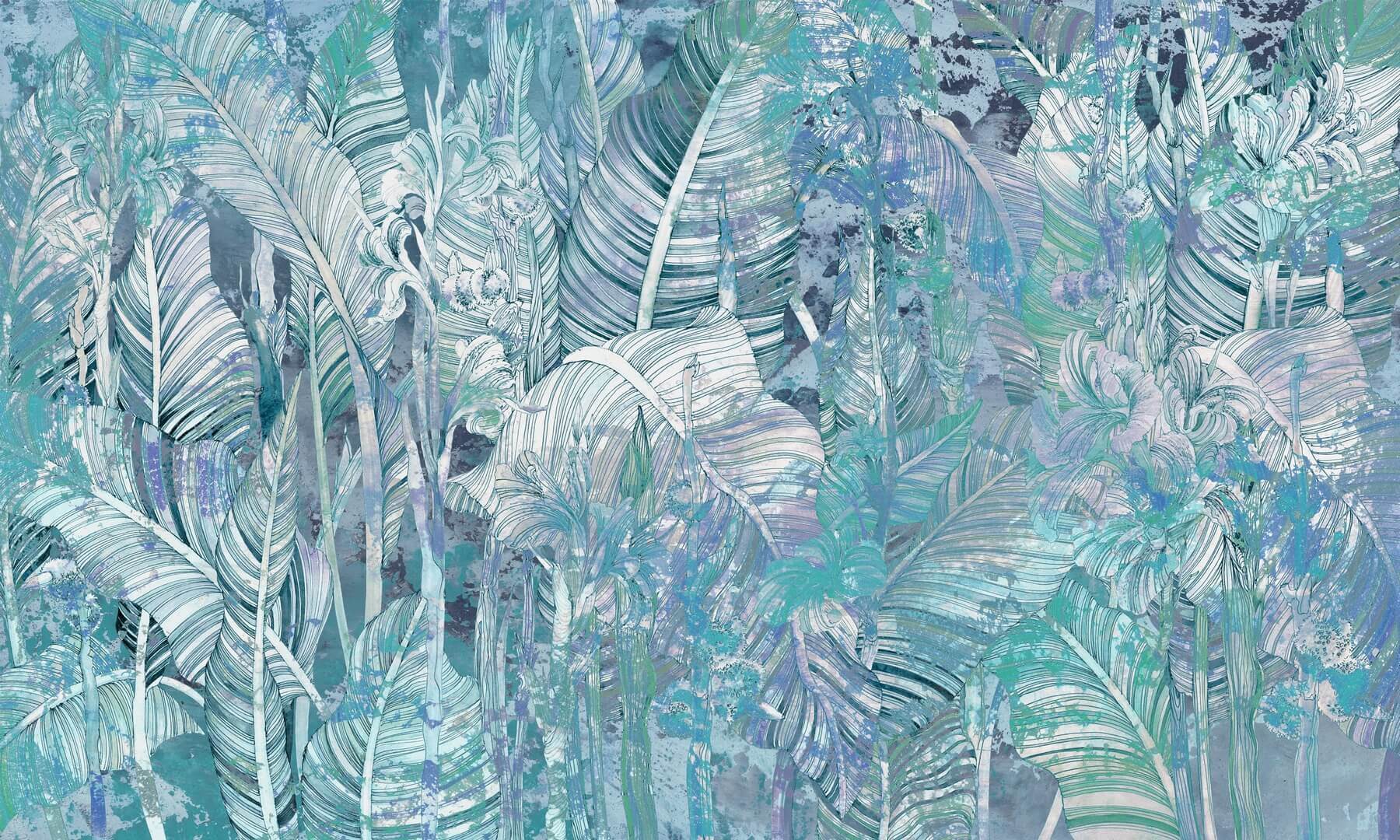 Fototapeta tropikalna roślinność Wonderwall Canna 35-0701-03