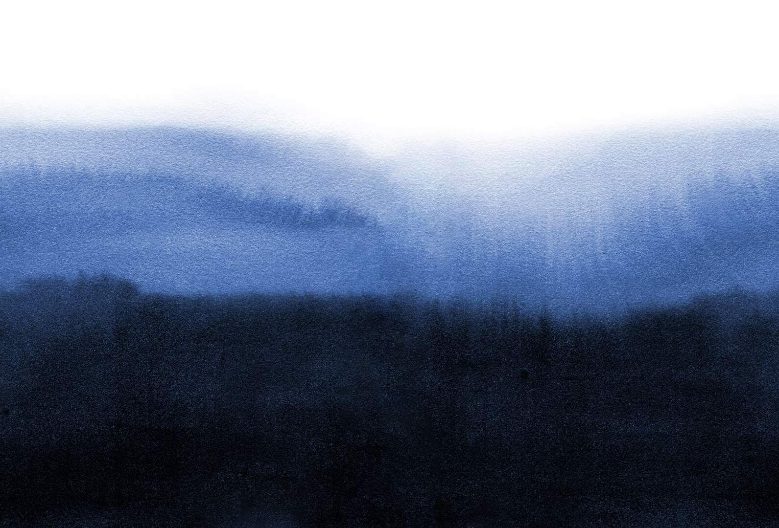 Mural ombre PaperMint SFUMATO NOCTURNE Indigo 53 Origins