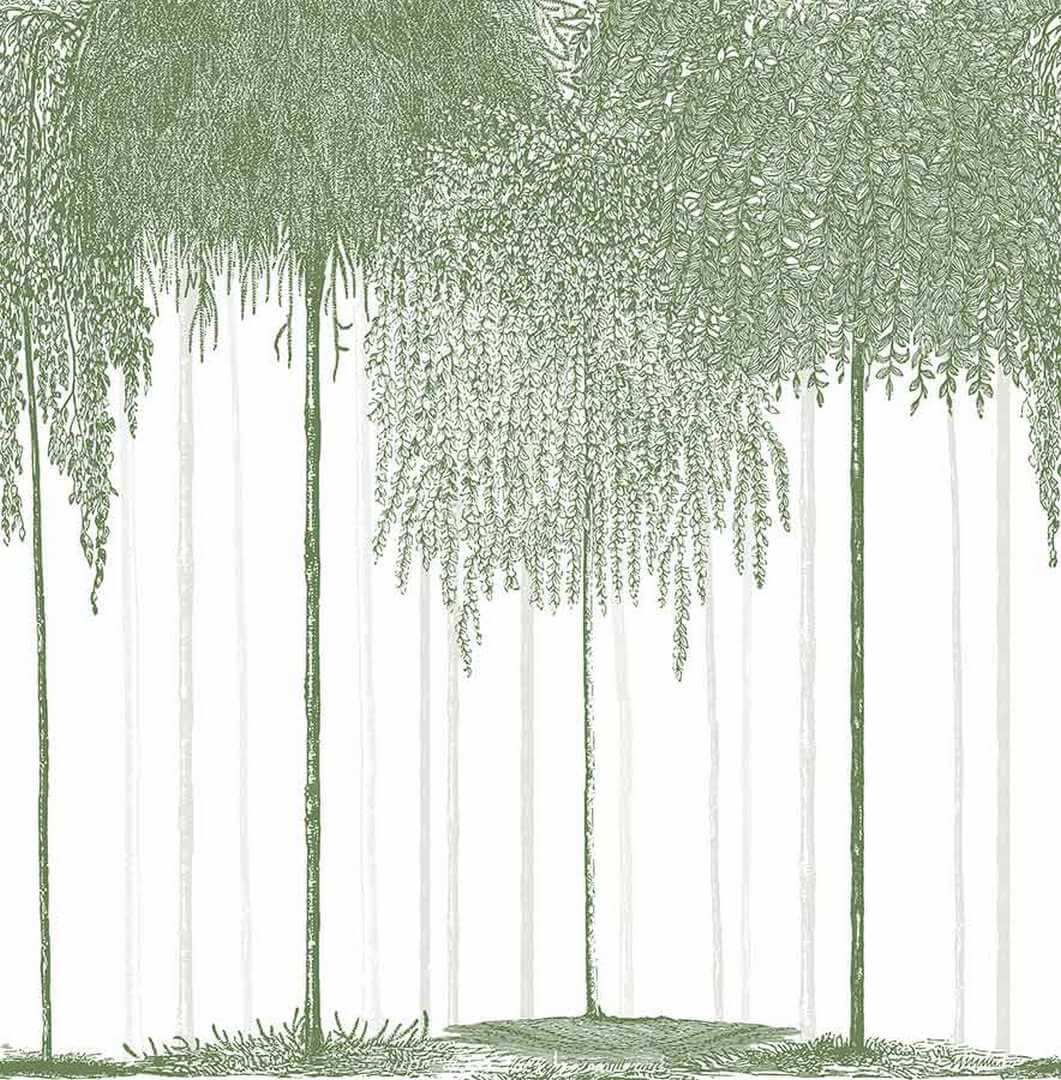 Mural drzewa PaperMint WOODS Vert Foret 963 Origins