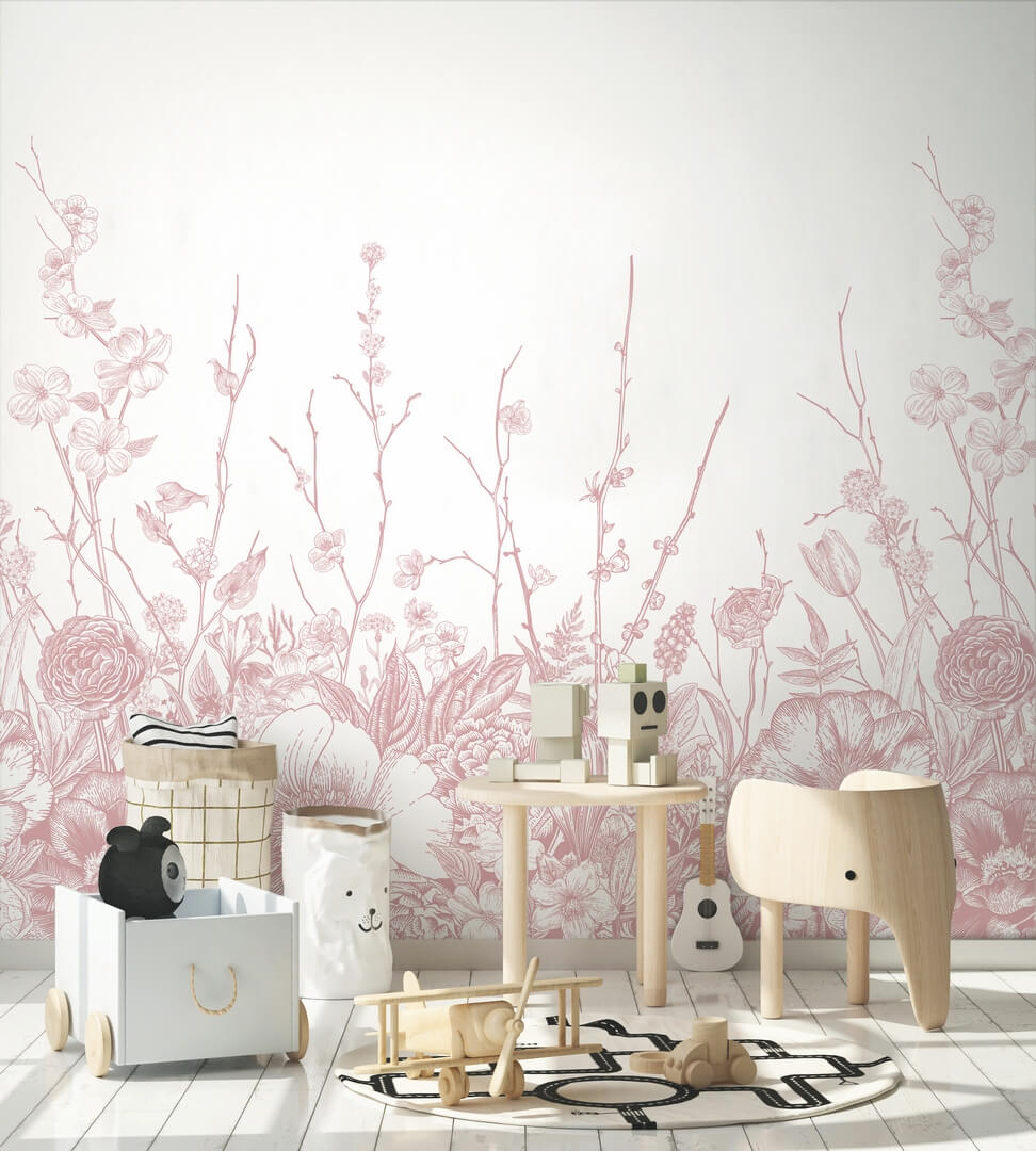 Mural florystyczny PaperMint FLORA Rose Antique R022 Les Essentiels