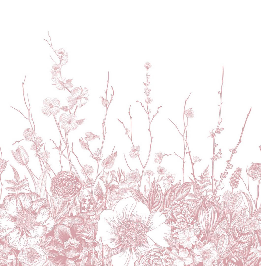 Mural florystyczny PaperMint FLORA Rose Antique R022 Les Essentiels