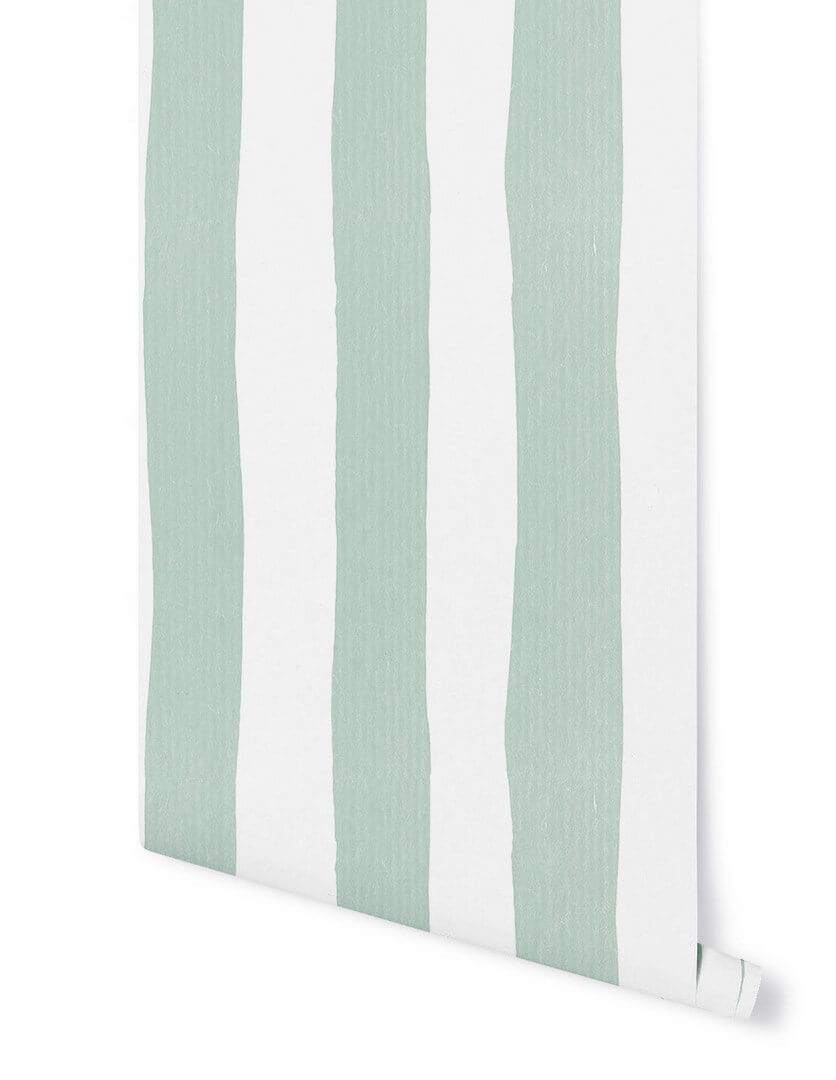 Tapeta pasy Papermint RAYURES Vert Cactus R048 Classics