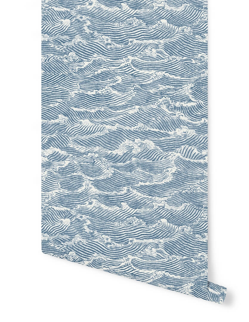 Tapeta wzburzone fale Papermint WAVES Ocean 935 Classics