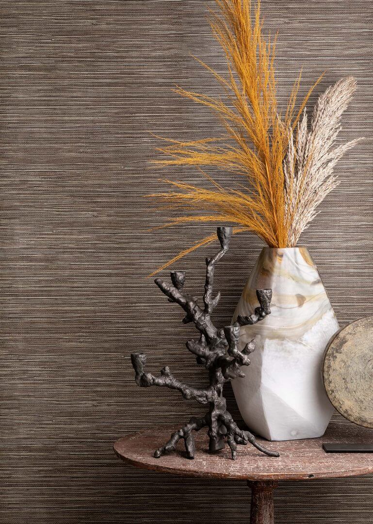 Tapeta imitująca włókna trawy Decoprint TA25040 Grasscloth Thaiti