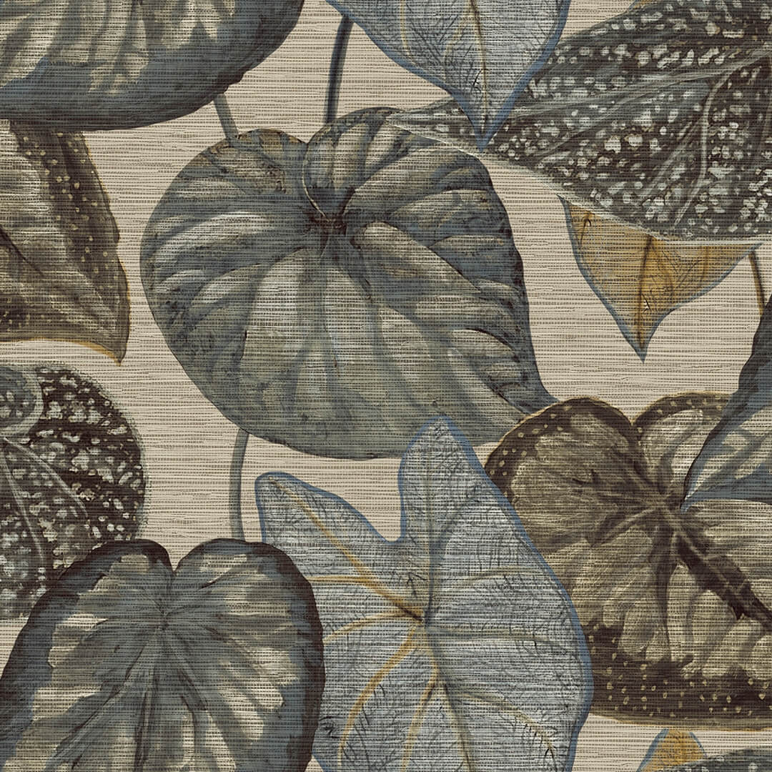 Tapeta tropikalne liście Decoprint TA25051 Tropical Leaves Thaiti