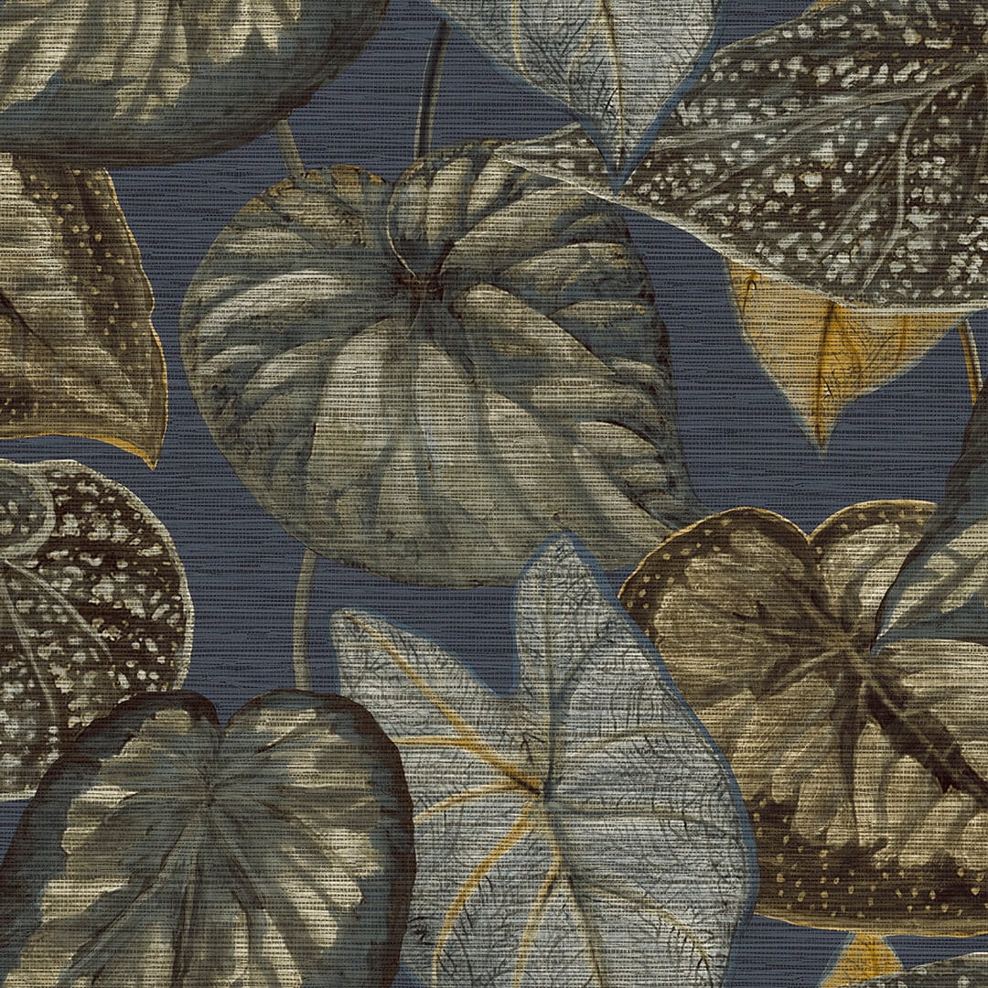Tapeta tropikalne liście Decoprint TA25055 Tropical Leaves Thaiti