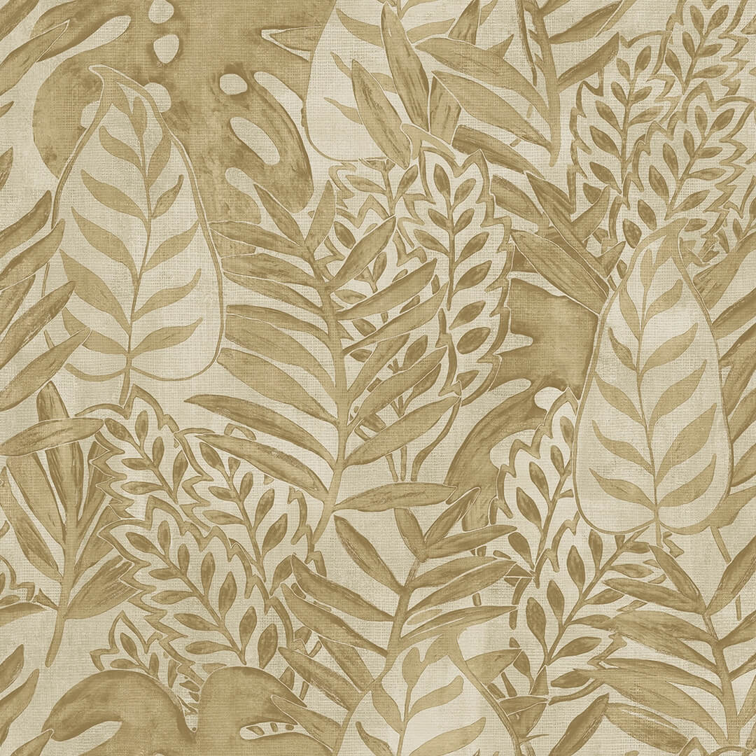 Tapeta egzotyczne liście Decoprint TA25061 Tropical Allover Thaiti