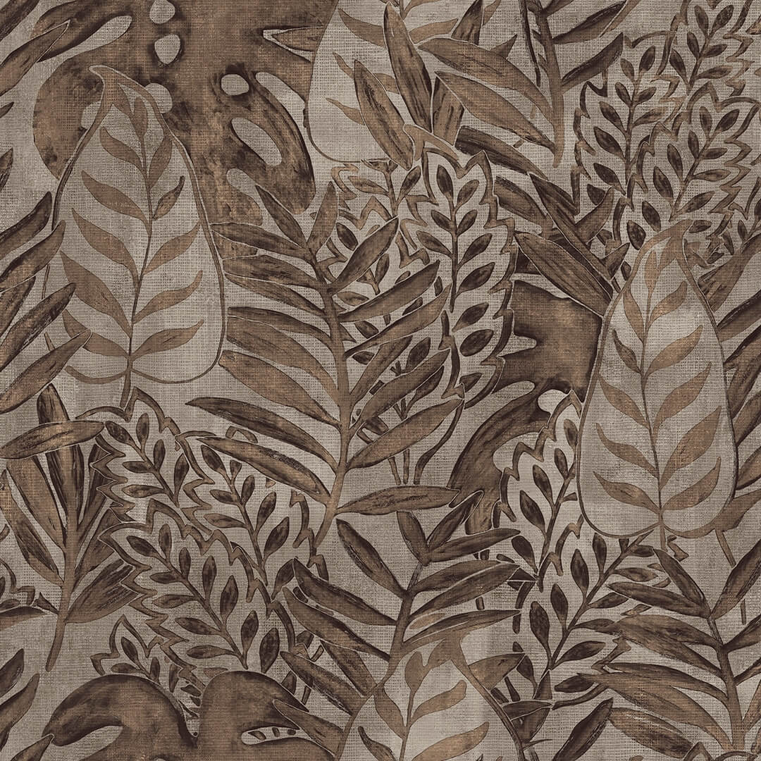 Tapeta egzotyczne liście Decoprint TA25062 Tropical Allover Thaiti