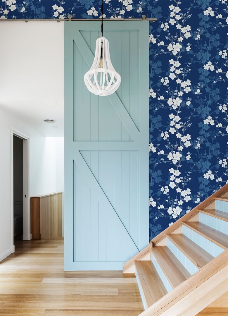 Tapeta gałązki kwiaty wiśni Wallquest NW90104 Nicolette Daylight