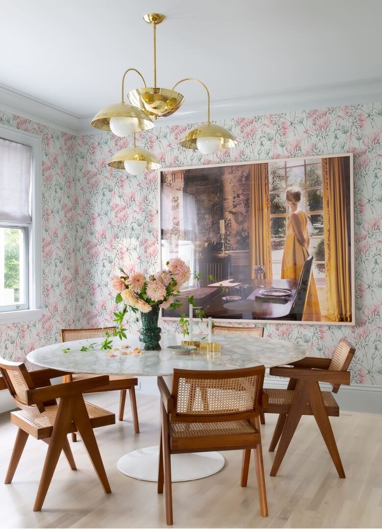 Tapeta kwiaty i ważki Wallquest NW90405 Mariell Daylight