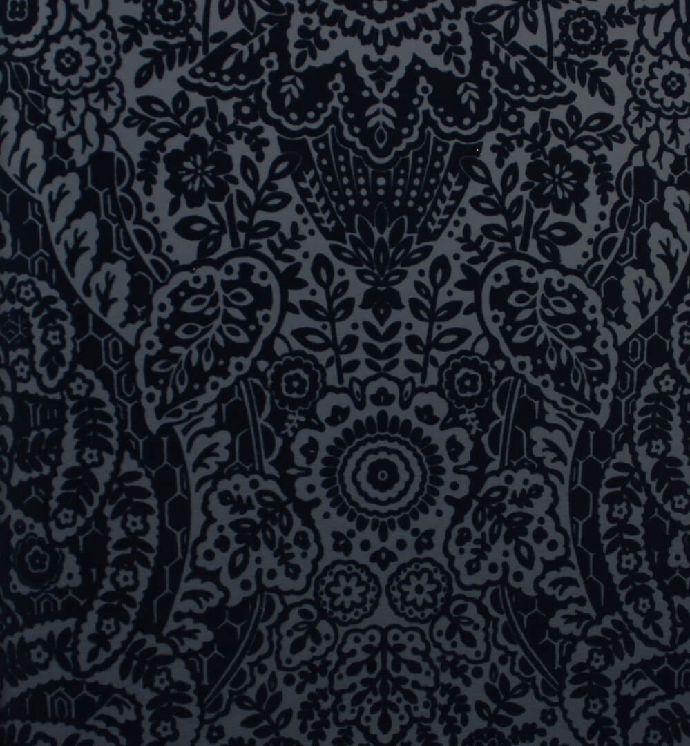 Tapeta welur ornament Wallquest SP87367 Maris Flock Damask Daylight