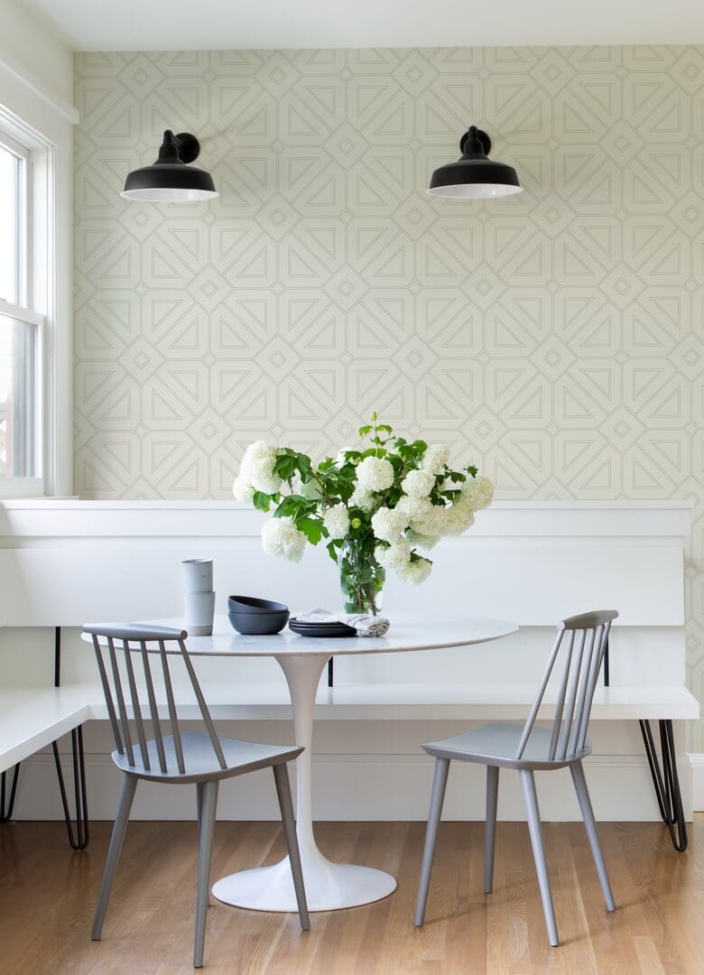 Tapeta geometryczna kwarc Wallquest SP87371 Voltaire Bead Geo Daylight