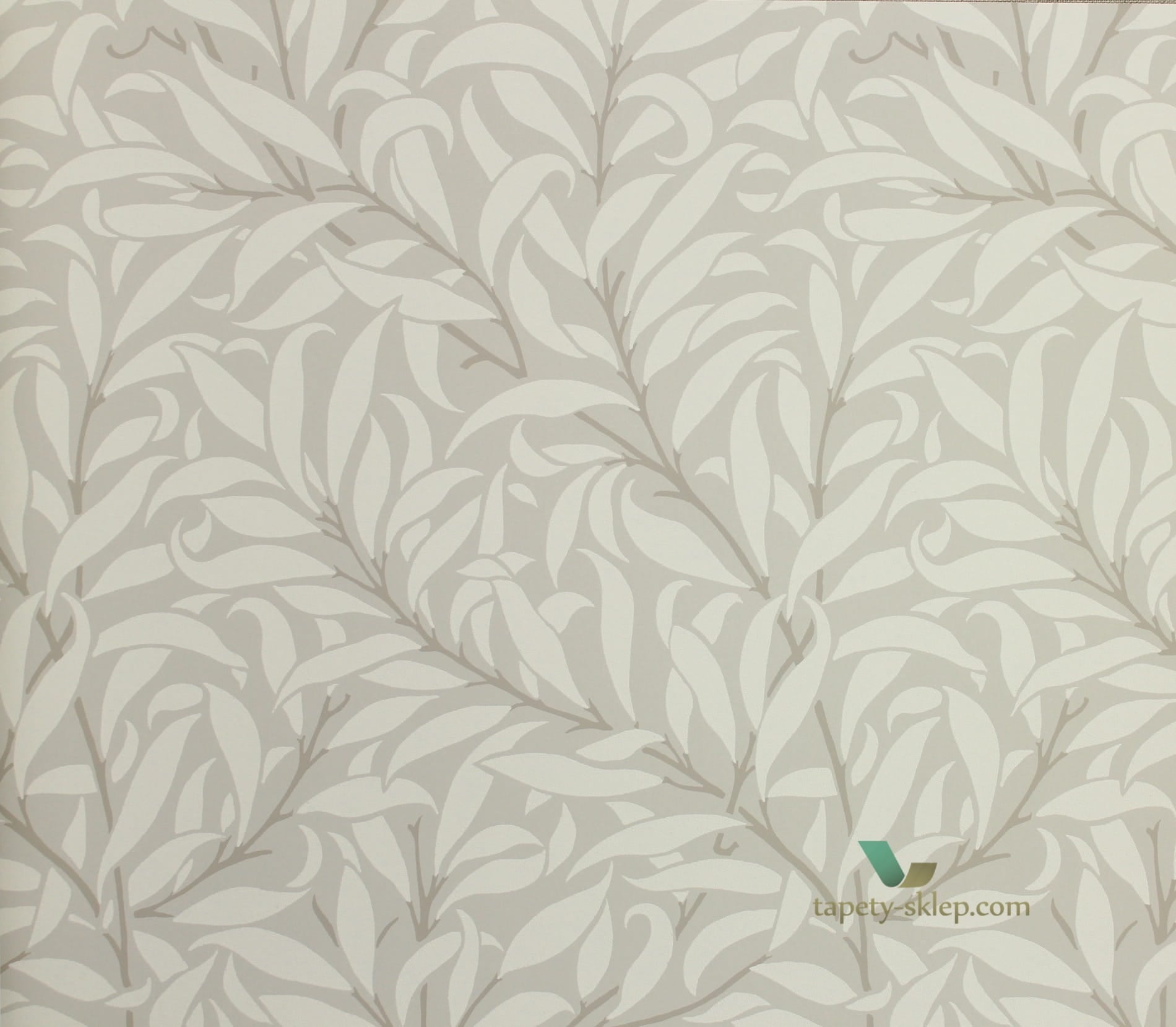 Tapeta Liście Wierzby Morris & Co 216025 Willow Bough Pure
