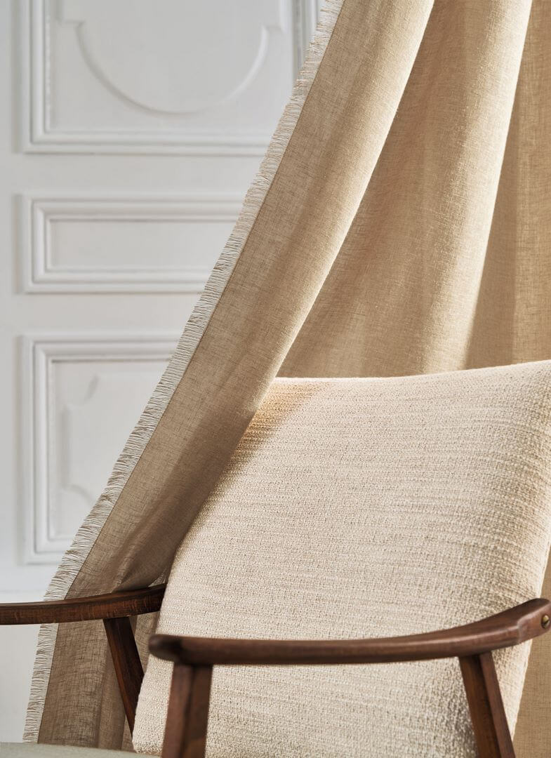 Tkanina woal Casamance A39705479 Kanso 2 - 303 cm szer.