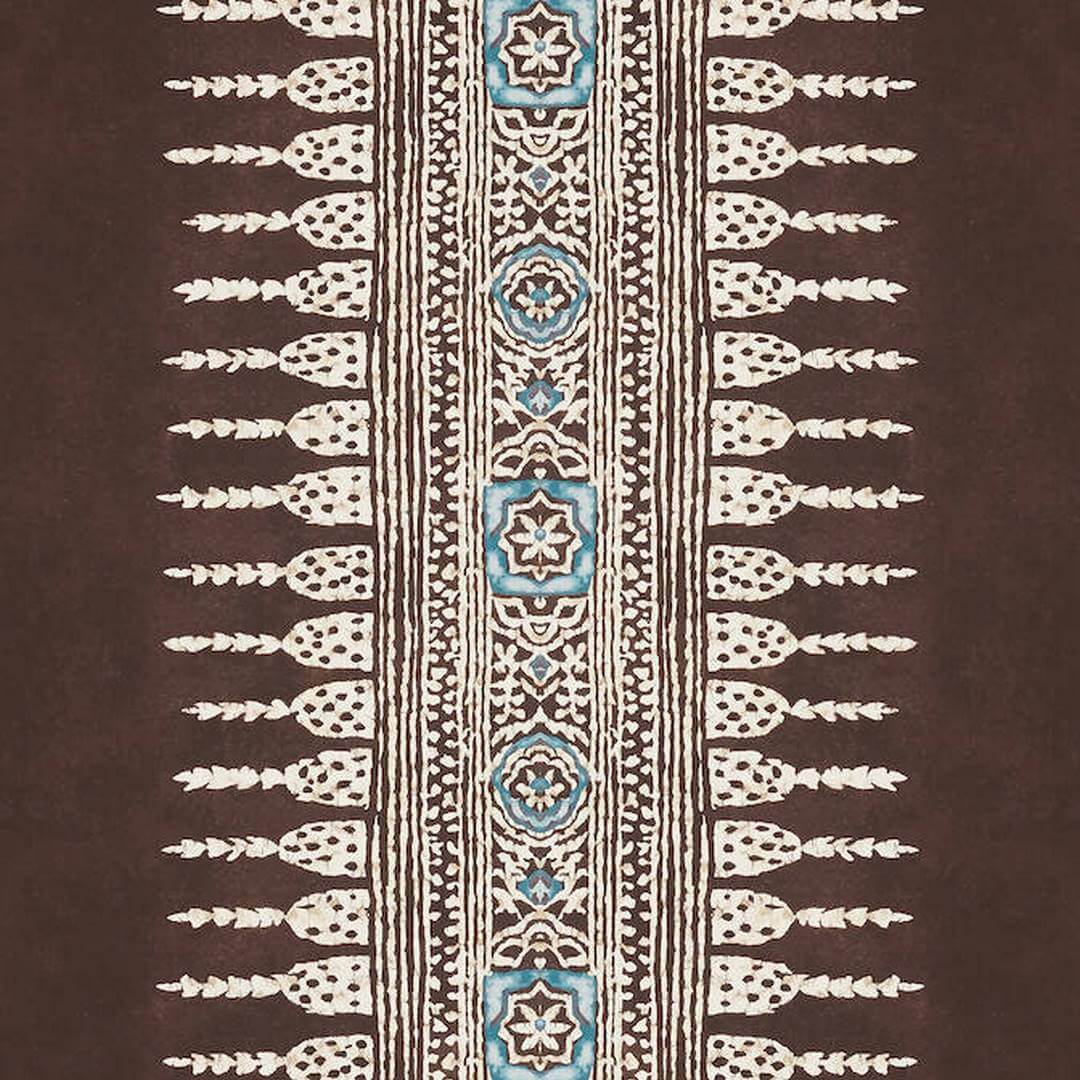 Tapeta w etnicznym stylu Anna French AT15139 Javanese Stripe Antilles