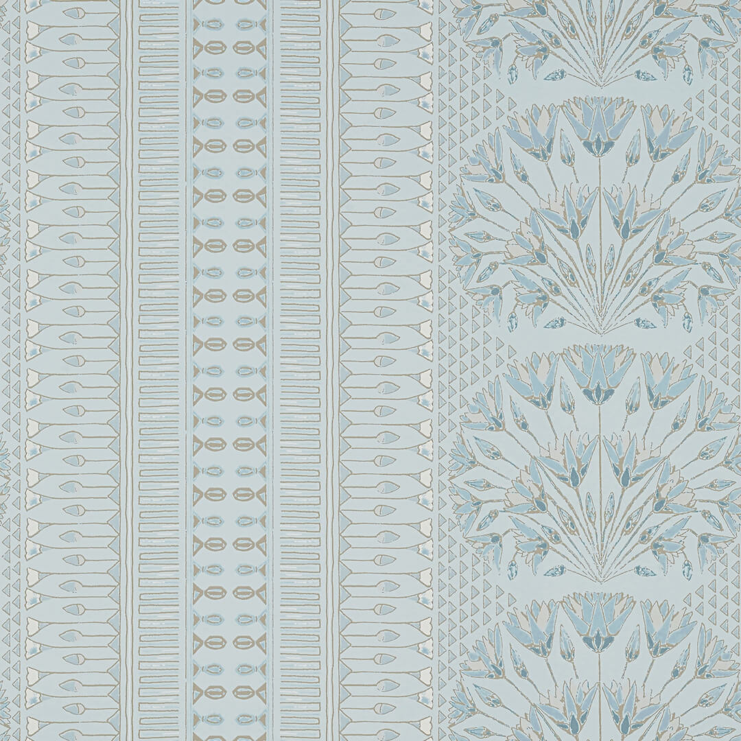 Tapeta stylizowane kwiaty i geometria Anna French AT9627 Cairo Sovoy