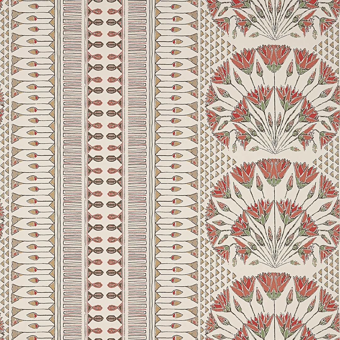Tapeta stylizowane kwiaty i geometria Anna French AT9628 Cairo Sovoy