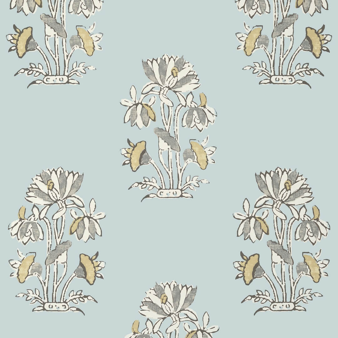 Tapeta kwiaty Thibaut T13201 Lily Flower Mesa