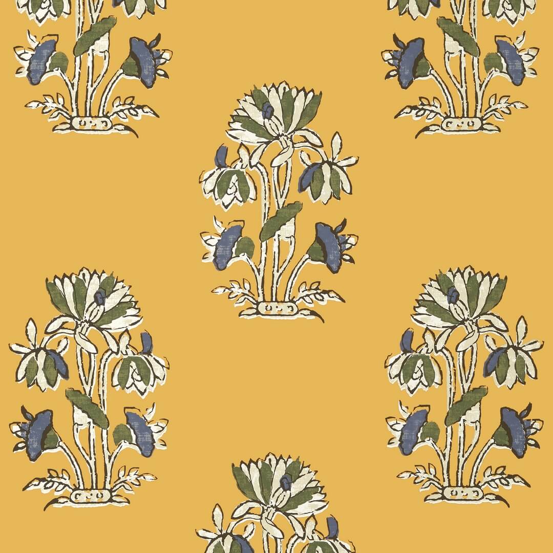 Tapeta kwiaty Thibaut T13202 Lily Flower Mesa