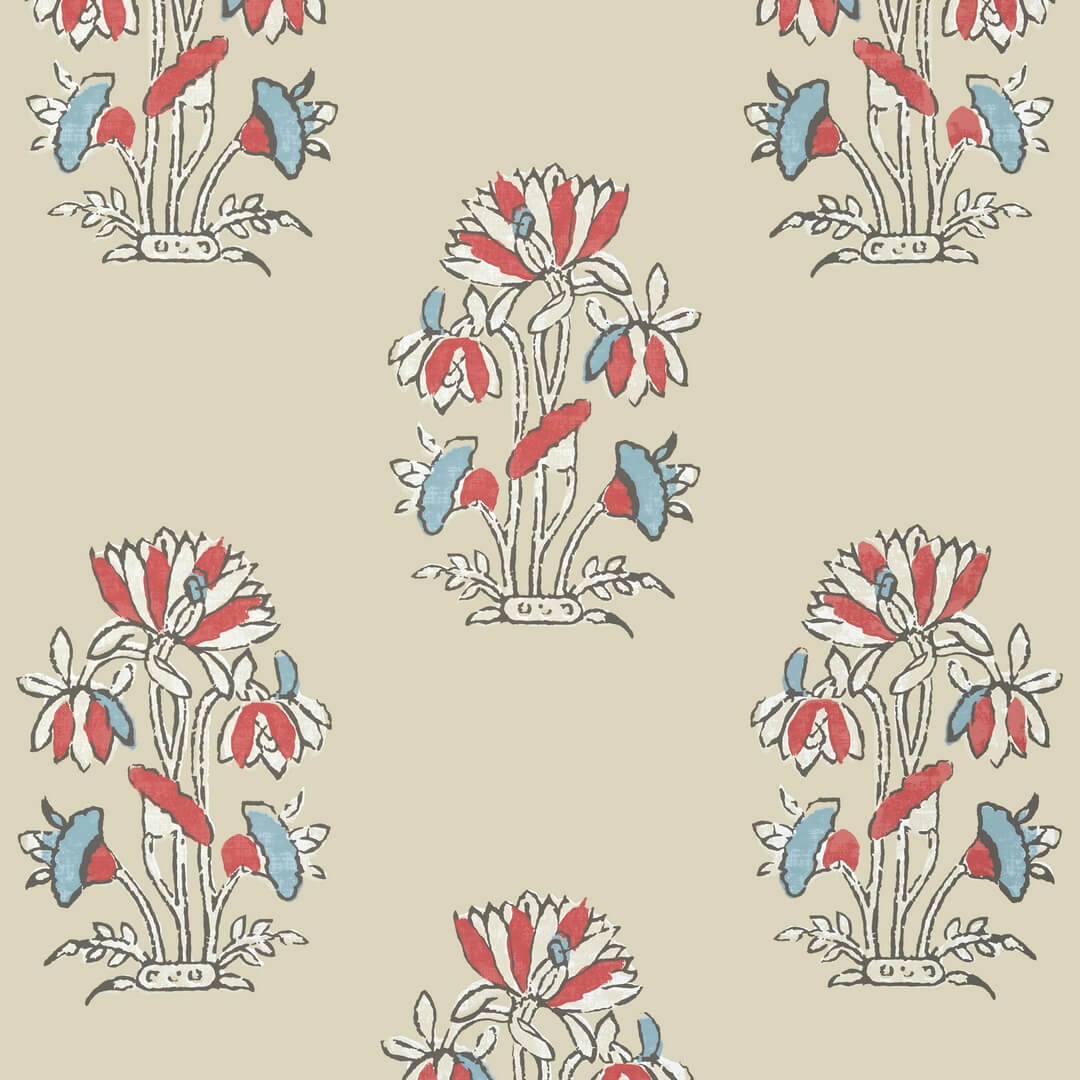 Tapeta kwiaty Thibaut T13206 Lily Flower Mesa