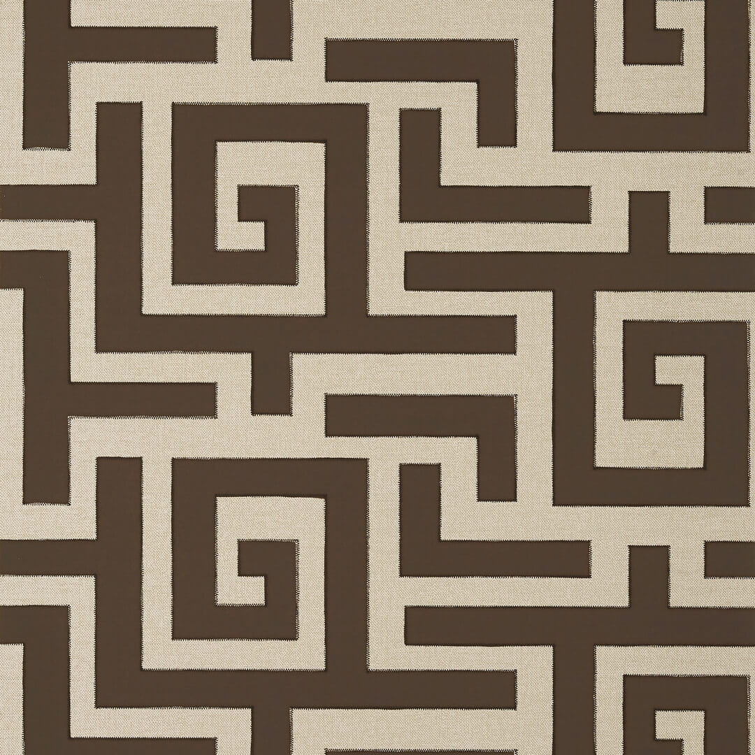 Tapeta greckie meandry Thibaut T13226 Tulum Mesa