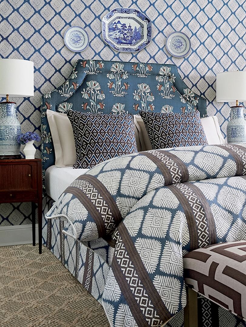 Tapeta geometryczna Thibaut T13247 Austin Diamond Mesa
