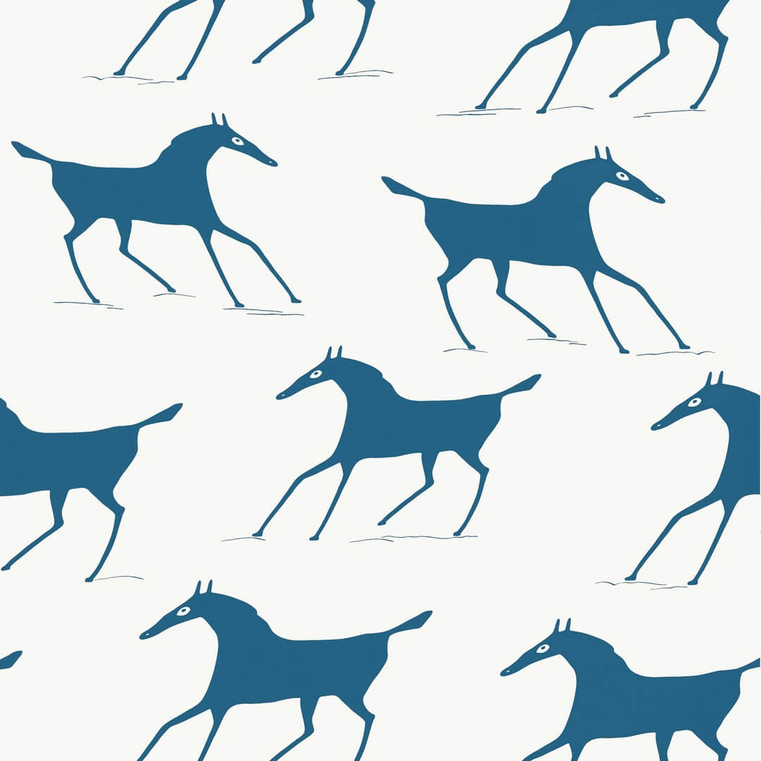 Tapeta konie Thibaut T13265 Marlborough Downs Mesa