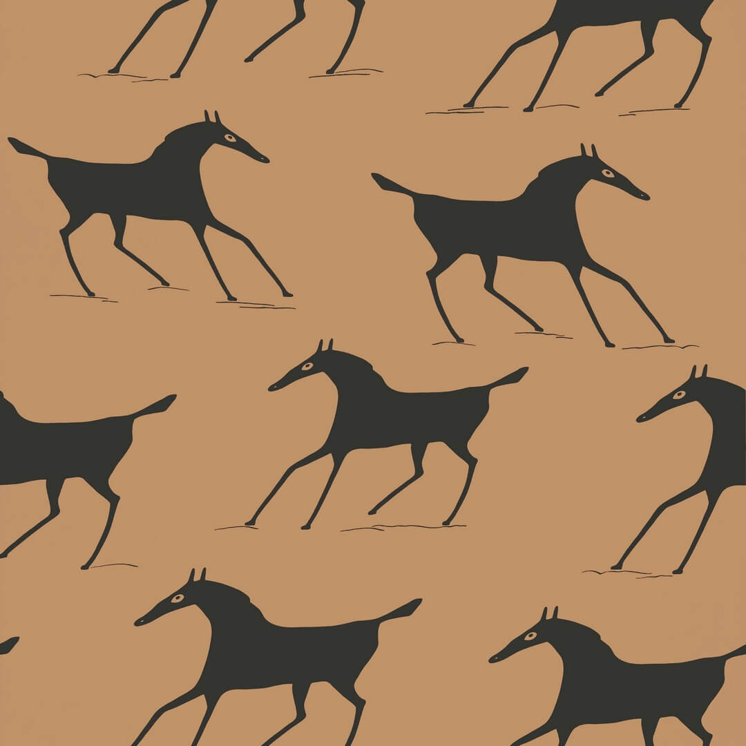 Tapeta konie Thibaut T13266 Marlborough Downs Mesa
