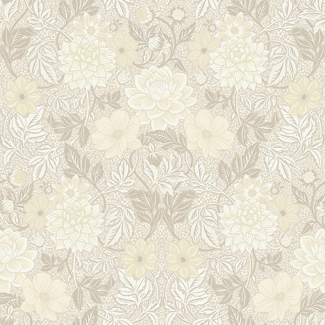 Tapeta Kwiaty Vintage Boras 7691 Dahlia Garden Falsterbo III