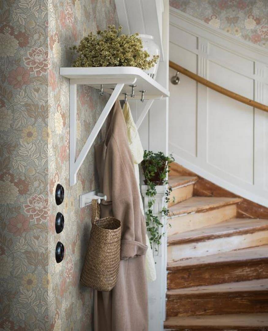 Tapeta Kwiaty Vintage Boras 7692 Dahlia Garden Falsterbo III