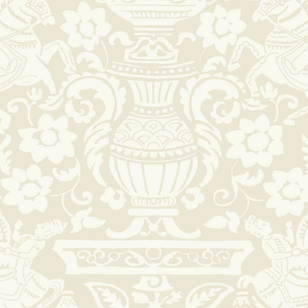 Tapeta ornament Thibaut T14363 Galway Canopy