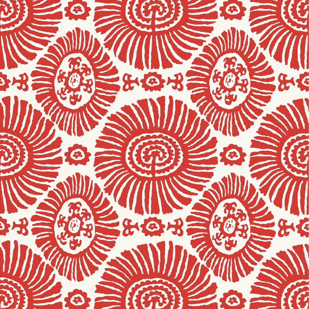 Tapeta w stylu retro Thibaut T10080 Solis Tropics