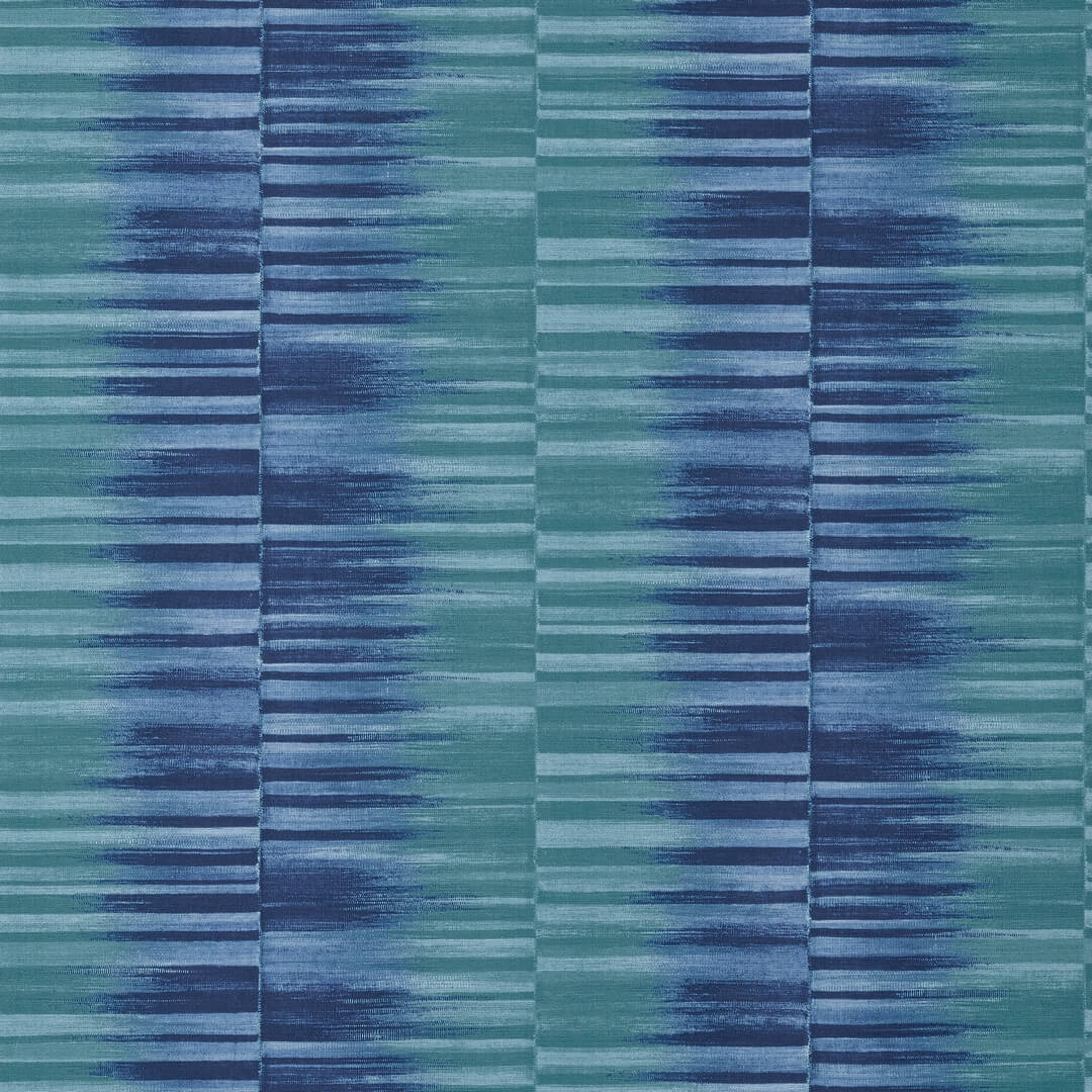 Tapeta cieniowane pasy Thibaut T10088 Mekong Stripe Tropics