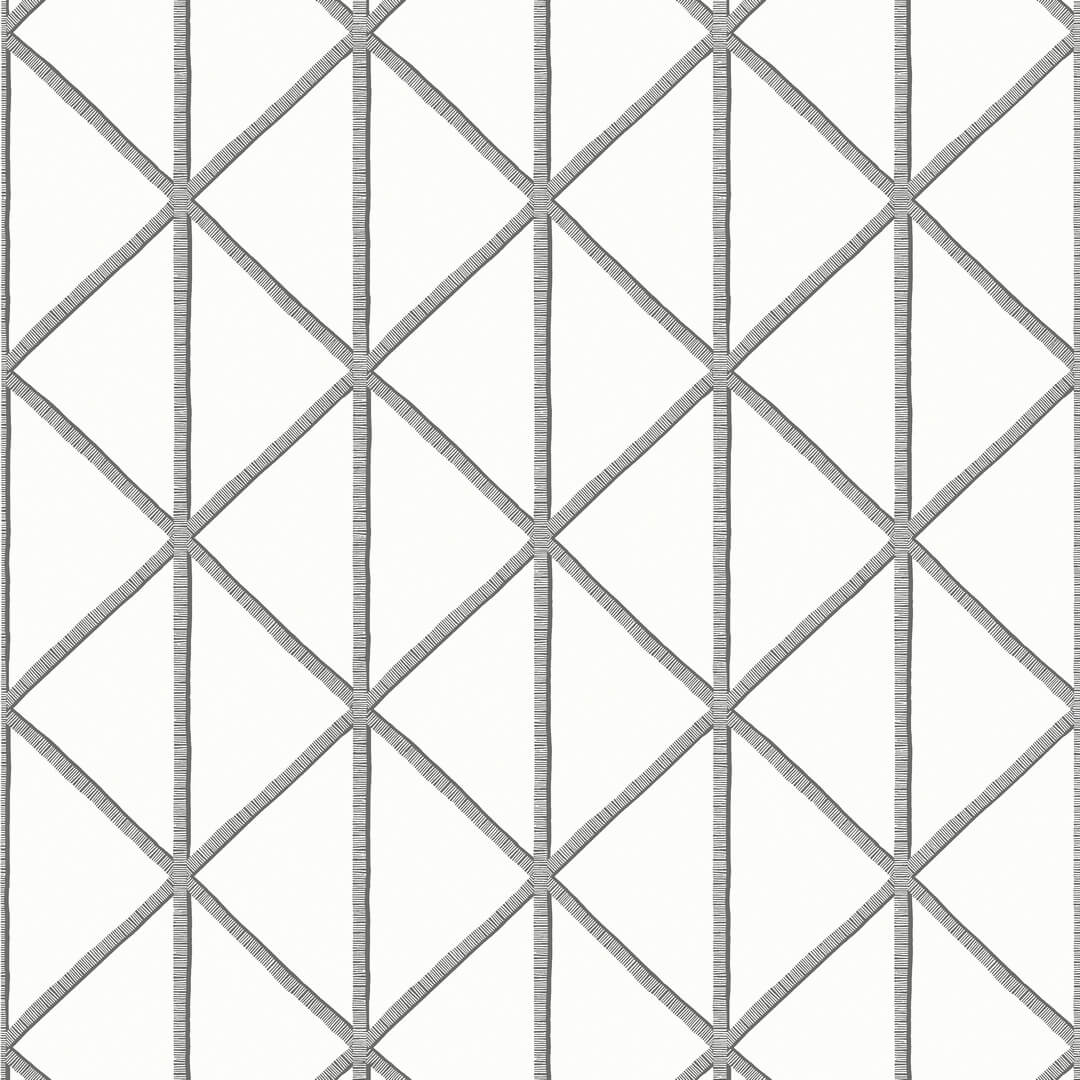 Tapeta geometryczna kratownica Thibaut T10134 Box Kite Tropics