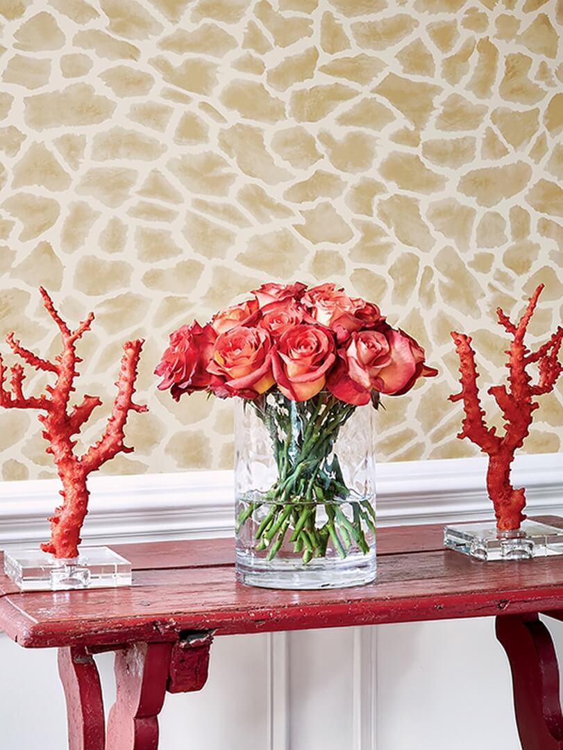 Tapeta cętki żyrafy Thibaut T10221 Makena Colony