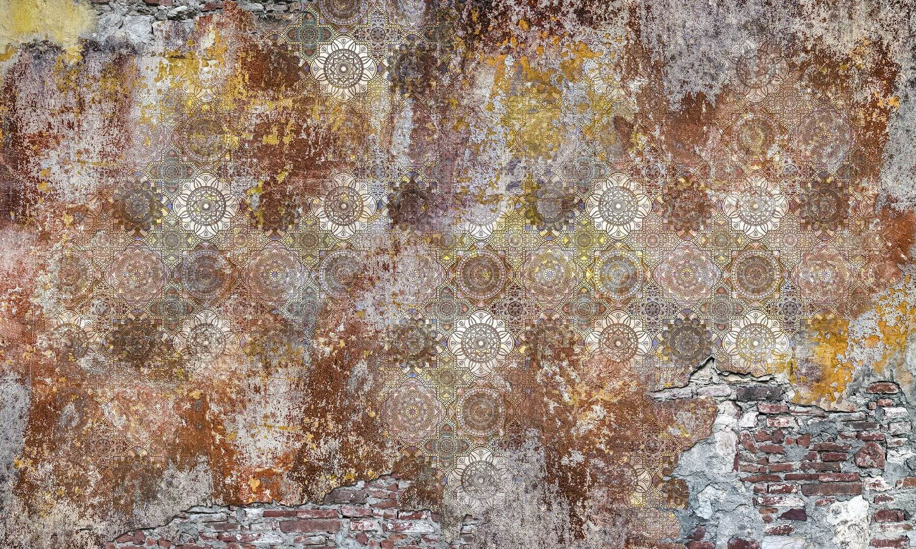 Fototapeta mandale Wonderwall Desir 35043605