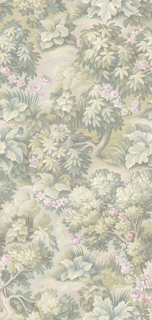 Fototapeta roślinna Rebel Walls R19245 The Path Pastel Vintage Brocade