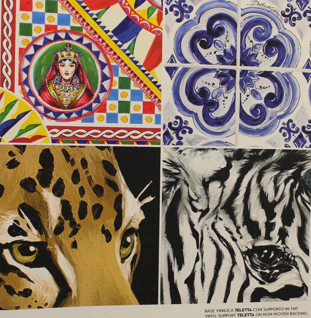 Mural zebra Dolce & Gabbana TCW001 TCAI5 UZ005 N.1